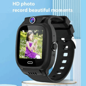 Y31 Kids Smart Watch with Sim Card, Voice Chat Video Call with GPS (Black) - Image 2