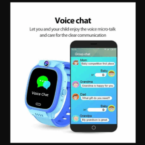 Y31 Kids Smart Watch with Sim Card, Voice Chat Video Call with GPS (Blue) - Image 4