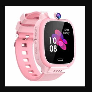 Y31 Kids Smart Watch with Sim Card, Voice Chat Video Call with GPS (Pink) - Image 2