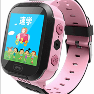 Smart Watch Q528 with GPS Tracker For Kids SOS Call Location Flashlight Camera Remote Listening (Pink) - Image 3