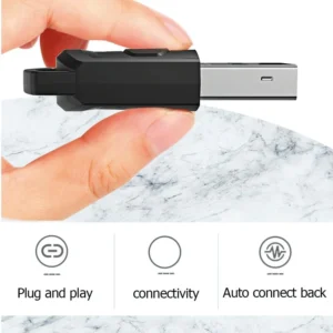Wireless Bluetooth 4.0 Dongle Adapter Audio Transmitter USB 2.0 For PS5 / PS4 / PC - Image 4