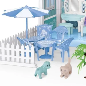 Doll house with Furniture, Educational House Building Toy (B4871) - Image 4